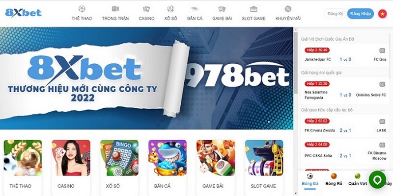 Đôi nét về nhà cái 8XBET cho tân binh