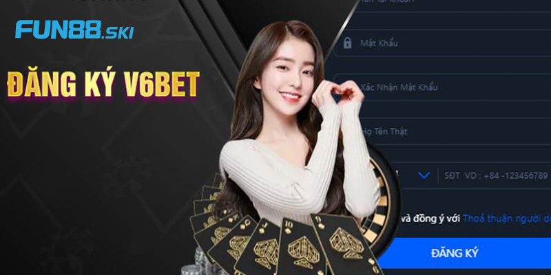 Hướng dẫn đăng ký tài khoản nhà cái V6BET cho newbie